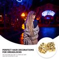 thumbnail image 3 of unbranded 20Ud Brazaletes Y Anillos Para Dreadlocks Plata Para Peinados Y Barbas, 3 of 6