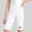 White, variant on Girls Yoga Shorts (4-13), High-Waist Printed Summer Workout Dance Leggings White 12-13 Years