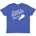 thumbnail image 3 of Inktastic Someone in Kentucky Loves Me Youth T-Shirt, 3 of 5