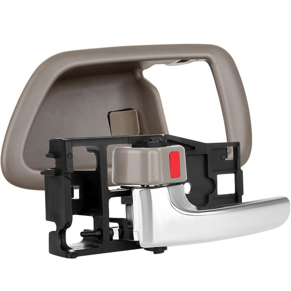 CCIYU Door Handles Chrome Interior Left Side Replacement Replacement fit for 2000-2004 for Toyota Avalon Beige(2pcs)