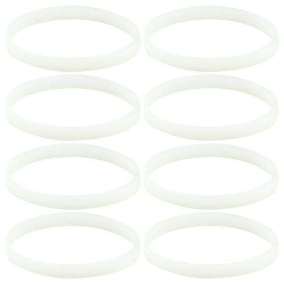 8 Pack White Gasket Rubber Sealing O-Ring Replacement Part for Nutri Ninja Auto-iQ Blenders BL480 BL681A BL682 BL640
