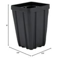 thumbnail image 3 of Square Greenhouse Pots 3.5 inch x 5 inch- Black - Plastic - Deep - Qty 50, 3 of 3