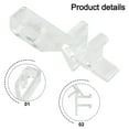 thumbnail image 2 of Transparent 24PCS Venetian Blind Retainer Clips for Seamless Decor Integration, 2 of 9