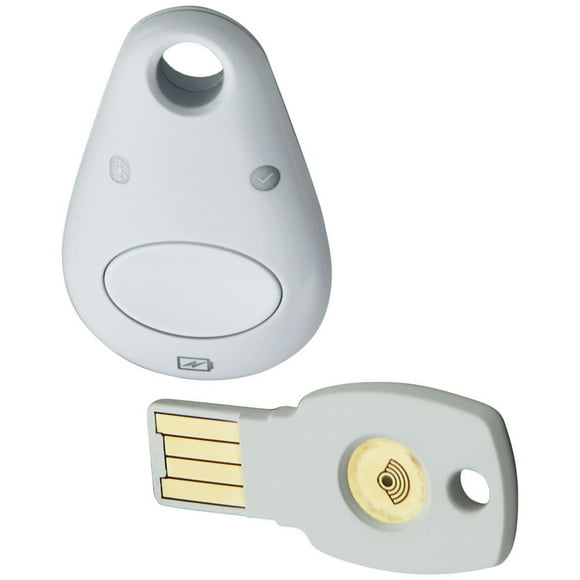 Google Titan Security Key USB (K9T) + Bluetooth Security Key (K13T) Bundle (Used)