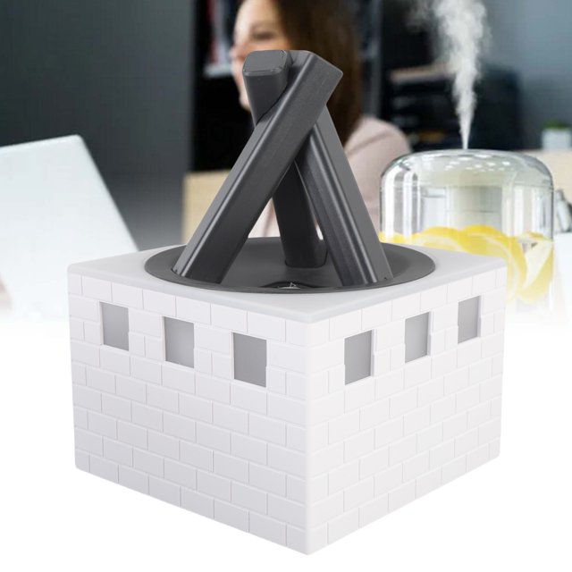 400ML Campfire Flame Fire Diffuser, Bonfire Aromatherapy Mist Diffuser, Ultra Quiet Essential Oil Diffuser, Auto Shut Down, Remote Control Night Light, Timer