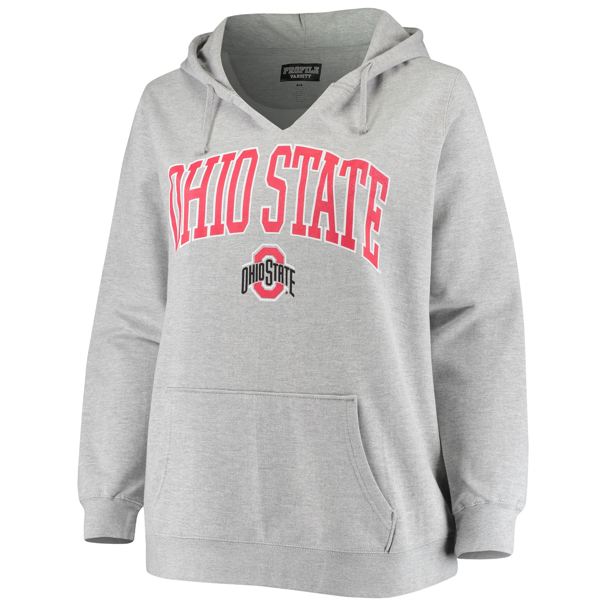 Notch Neck Pullover Hoodie - Walmart 