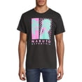 thumbnail image 5 of Naruto Shippuden Men's & Big Men's Neon Anime Graphic Tees Shirts, 2-Pack, Sizes S-3XL, Naruto Anime Men's Tee Shirts, 5 of 6