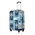 thumbnail image 2 of Naloa Airplanes and Aviation Signs Elastic Suitcase Protector, Travel Suitcase Protector Cover Fits 18-32in Suitcase - Large, 2 of 9