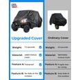 thumbnail image 4 of Funda UTV KEMIMOTO de 4 plazas 420D impermeable para Polaris Ranger, 4 of 7