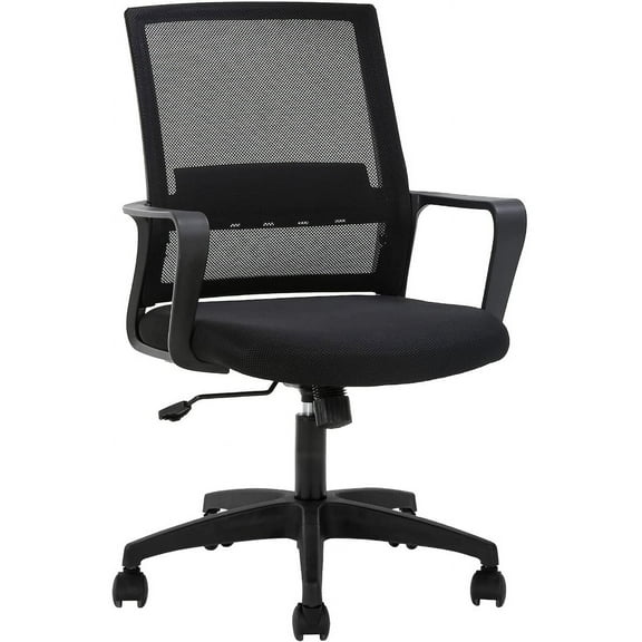 BestOffice Ergonomic Office Desk Chair, Mesh Swivel Rolling,Black