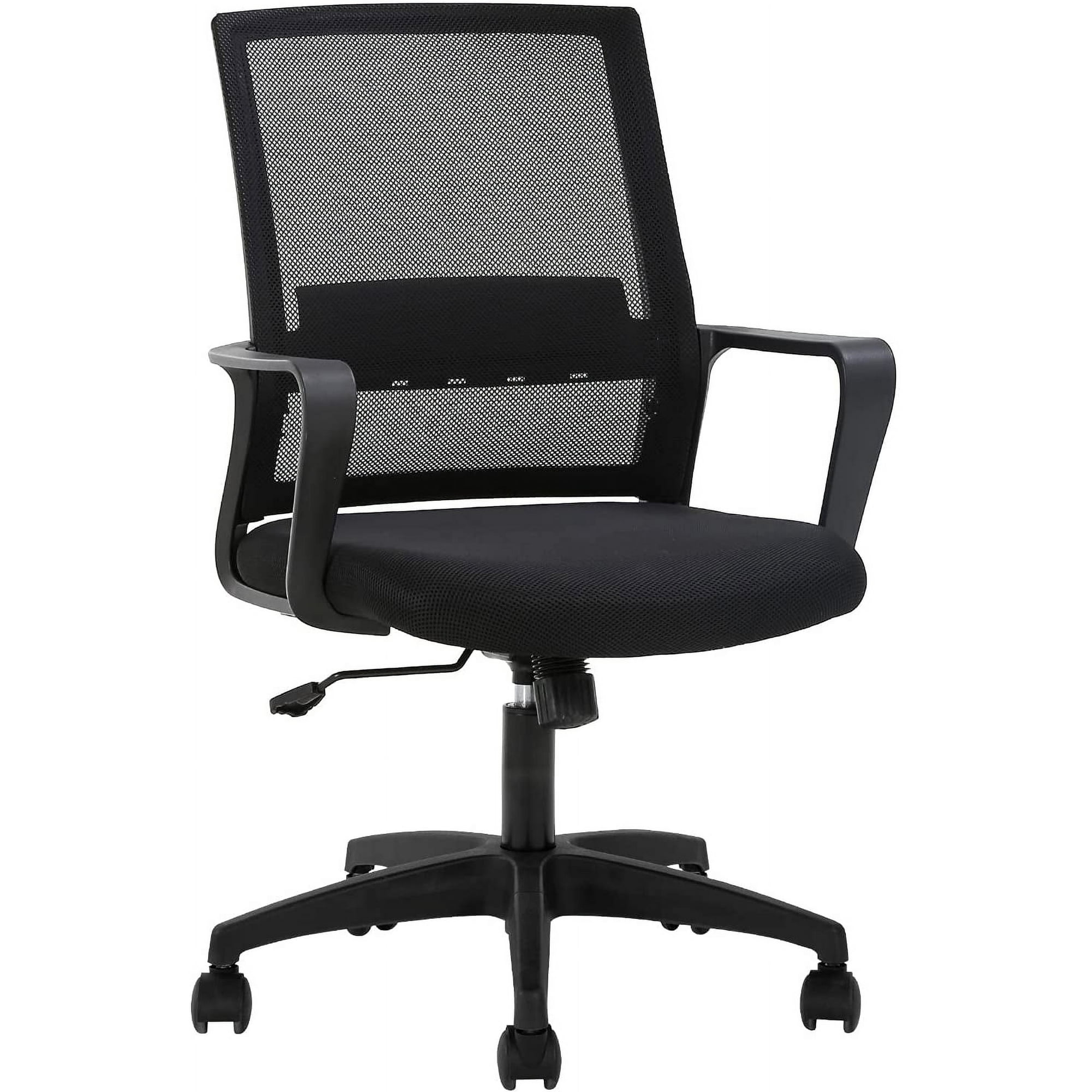 BestOffice Ergonomic Office Chair, Lumbar Support, Swivel Rolling for Men, Women(Black)