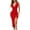 #308-Red, variant on Taylonsss Womens V Neck Slim Fit Backless Slit Sleeveless Dress Stylish Party Evening Outfit