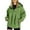 Green, variant on Women's Casual Windproof Jacket Lightweight Outerwear For Outdoor Walking Travel Comfortable Loose Fit