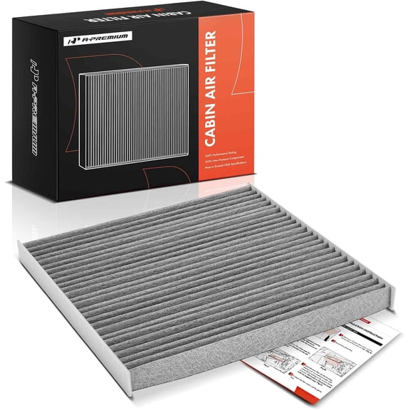 A-Premium Cabin Air Filter with Activated Carbon Compatible with Nissan Versa 2014-2019, NV200 2018-2021 & Chevrolet City Express 2018