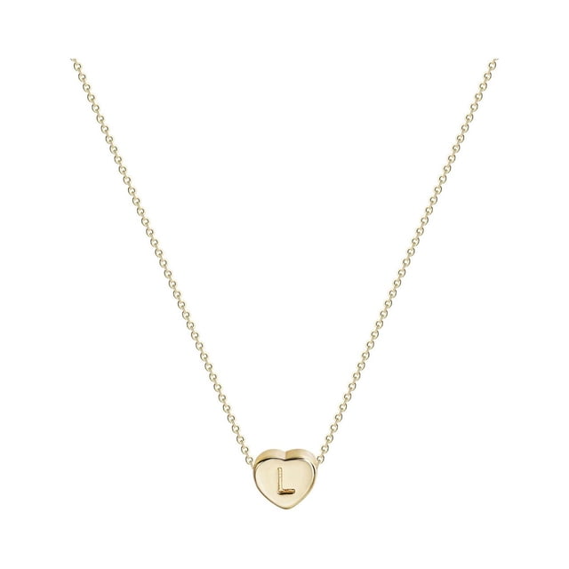 Fashion Women Gift 26 English Letter Name Chain Pendant Necklaces Jewelry