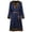 Blue, variant on Medieval Renaissance Viking Tunic for Men, Pirate Knight Embroidered Cosplay Costume Tunic Robe