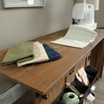 thumbnail image 6 of Sauder Storage Sewing and Craft Cart, Vintage Oak Finish, 6 of 12