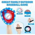 thumbnail image 3 of Toss and Catch Ball Game Set - Toddler Sports and Outdoor Toys, Sticky Baseball Glove Catch Games for Kids, Birthday Gifts for 3-10 Year Old Boys Girls (4 LED Paddle 6 Balls Vibration Flash), 3 of 6
