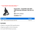thumbnail image 2 of Purge Valve - Compatible with 2005 - 2006 Chevy Silverado 1500 HD 6.0L V8, 2 of 2
