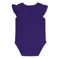 thumbnail image 3 of Girl's Newborn and Infant Outerstuff Purple/Gold LSU Tigers Little Sunshine Two-Piece Bodysuit Set, 3 of 5