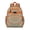 Orange-47, variant on Floral and Hummingbird Illustration Breathable Book Bag for School