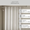 thumbnail image 3 of Better Homes & Gardens Extra Long Heavyweight PEVA Shower Liner, 70" W x 78" H, Clear, 3 of 8