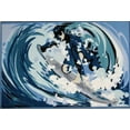 thumbnail image 1 of Fun Rugs Rectangle Multi-Colored Surfin' Nylon Kids Rug, 1 of 2