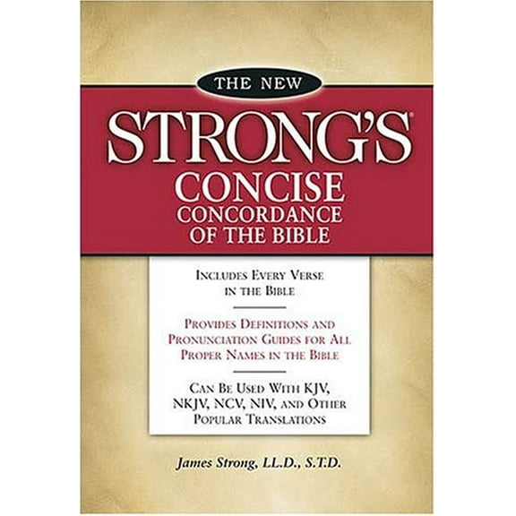 Pre-Owned The New Strong's Concise Concordance Of The Bible (Paperback) 1418501492 9781418501495