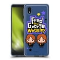 thumbnail image 1 of Head Case Designs Officially Licensed Harry Potter Deathly Hallows XXVIII Fred & George Weasley Soft Gel Case Compatible with Samsung Galaxy A01 Core (2020), 1 of 7
