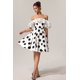 thumbnail image 3 of Minivestido Dolcie con volantes y punto ondulado de Dress Bellabarnetten, 3 of 6