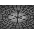 thumbnail image 1 of Ahgly Company Indoor Rectangle Patterned Charcoal Black Area Rugs, 6' x 9', 1 of 1