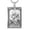Silver, variant on TEAMER Skeleton Tarot Card Necklace Stainless Steel Amulet Marigold Tarot Card Major Arcana Necklaces for Women Men