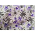 thumbnail image 5 of oneOone Cotton Poplin Medium Purple Fabric Sea Life Pattern Sewing Material Print Fabric By The Yard 42 Inch Wide, 5 of 5