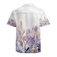 thumbnail image 3 of High Quality Hawaiian Shirts for Men Short Sleeve Aloha Beach Shirt Floral Summer Casual Button Down Shirts Blouses OKG73A, 3 of 7