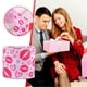 thumbnail image 3 of Cinta de San Valentín con forma de corazón, hecha a mano, de poliéster, con alambre, para envolver regalos, para decoración navideña., 3 of 5