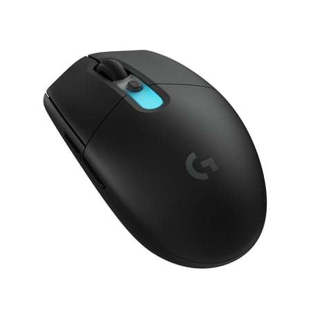 Logitech - G305 X SUPERLIGHT Wireless Bluetooth Gaming Mouse with HERO 44K Sensor and 6 Programmable Buttons for PC/Mac - Wireless - Black