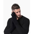 thumbnail image 3 of Baberdicy Gloves Knitted Winter Fall Warm Thickened Gloves and Men's Woolen Gloves Gloves for Cold Weather Black, 3 of 5