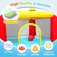 thumbnail image 6 of Toiyjofe Inflatable Bounce House with Slide & Ball Pit, Kids Bouncy Castle with Blower, Backyard Play Center for Kids 3-6, Indoor Outdoor Party Use, 6 of 11