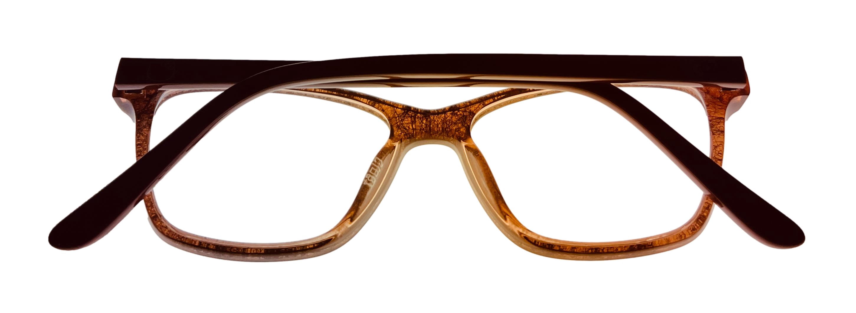 Hello Kitty Girls Brown Soft Rectangle Plastic Eyewear Frame 290 49mm
