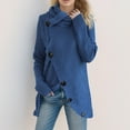 thumbnail image 2 of UJNDER Button Front Long Sleeve Sweater for Women Pullover Top Blouse Shirt Style Blue L, 2 of 3
