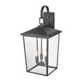 thumbnail image 2 of 2974-PBK Millennium Lighting Fetterton - 3 Light Outdoor Wall Sconce-23.5 Inch Tall and 11 Inch Wide-Powder Coated Black Finish, 2 of 7