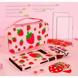 Trunple Cute Strawberry Carrying Case, Nintendo Switch 2017, Pink ...