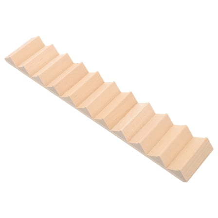 Wooden Stairs Decor Children Toys Safe for Kids Dollhouse Furniture Fake Accessory