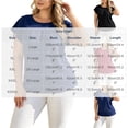 thumbnail image 3 of Tqcoqu Plus Size Tops for Women Summer 2026 Short Sleeve Shirts Tunics Round Neck Casual Loose Blouses,Black Women's L-XXXXL, 3 of 7