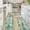 Teal and Brown, variant on Boho Kitchen Rug Sets 3 Pieces, Washable Kitchen Mats for Floor, Non Slip Soft Kitchen Area Rug Floor Mat for Kitchen, Laundry Room and Hallway (Teal, 20''''x32'''' 20''''x47'''' 20''''x59'''')