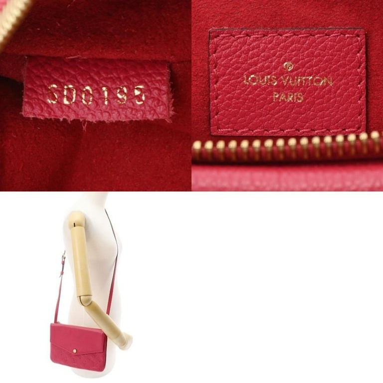 Louis Vuitton Monogram Emplant Twice USA Made Dariya Shoulder Bag