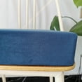 thumbnail image 4 of Anuirheih Outdoor Deep Seat Cushions 16x16x2'', Extra Thick Foam Chair Cushion Floor Cushions Fills, Foam and Pillow Forms(Navy), 4 of 8