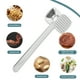 thumbnail image 5 of Martillo para ablandar carne Unique Bargains, aplanador de carne de aleación de aluminio de doble cara, herramientas para ablandar carne de res, pollo y bistec, 5 of 7