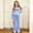 Blue, variant on Girls Graphic Outfits Set Casual Long Sleeve Cute Soft T Shirts and Flare Pants Kids Fall Clothes Blue 5-14