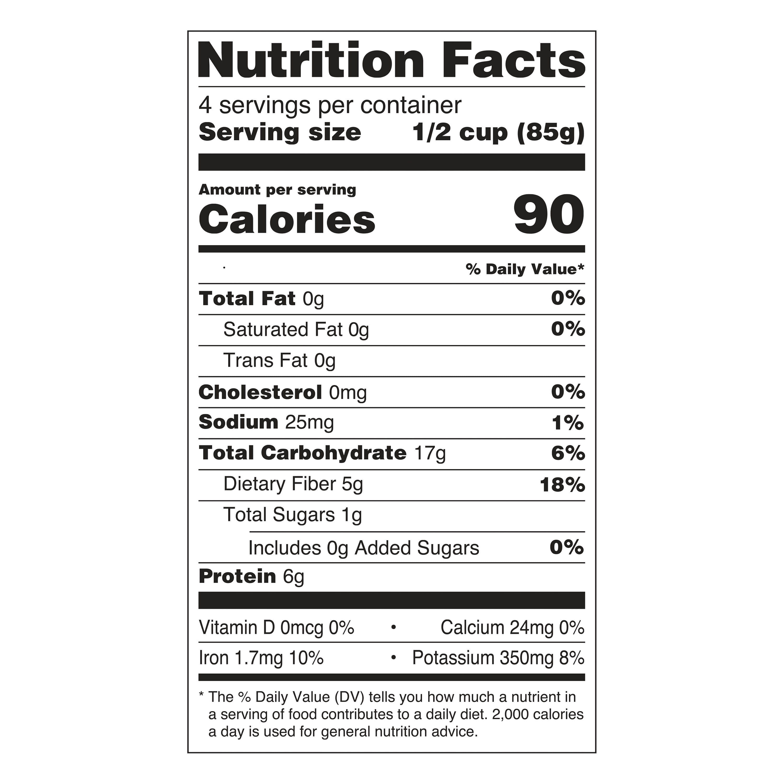 Great Value Baby Lima Beans, Gluten-Free, 12 oz Steamable Bag (Frozen)